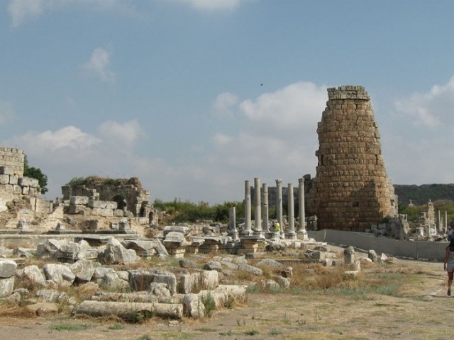 Древнегреческий город Перга 